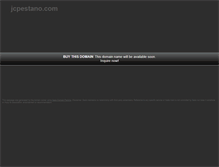 Tablet Screenshot of jcpestano.com